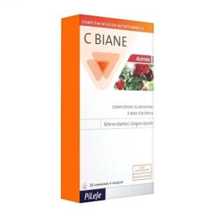 C BIANE ACEROLA 20 COMPRIMIDOS MASTICABLES