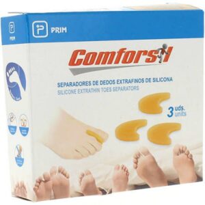 Comforsil Separadores de dedos Extrafinos de Silicona Talla S