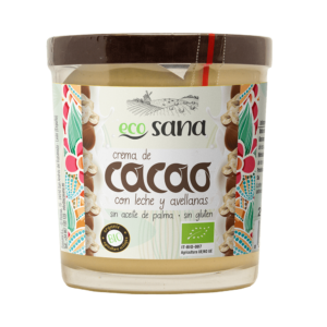 Crema de Cacao y Avellanas para untar Bio 200g