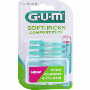 GUM® SOFT-PICKS® COMFORT FLEX TALLA M 40 UDS
