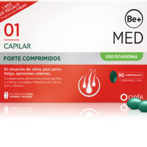 BE+ MED CAPILAR USO OCASIONAL FORTE 90 COMPRIMIDOS