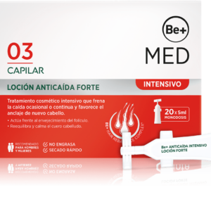 BE+ MED CAPILAR LOCION ANTICAIDA FORTE 20 UNIDADES 5 ml
