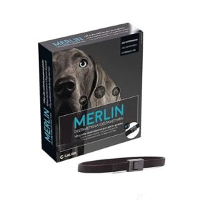 MERLIN 1,04 g 1 COLLAR ANTI PARASITOS PARA PERROS GRANDES CALIER 60CM