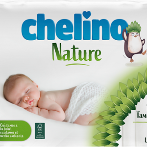 Pañal Chelino Nature talla 2 - 28 uds (3kg -6kg)
