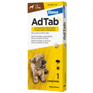 AdTab Comprimidos masticables antiparasitarios para perros