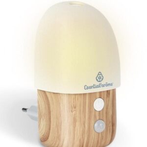 DIFUSOR DE PARED CON LÁMPARA Y TRES INTENSIDADES DE LUZ ESSENTIAL AROMS