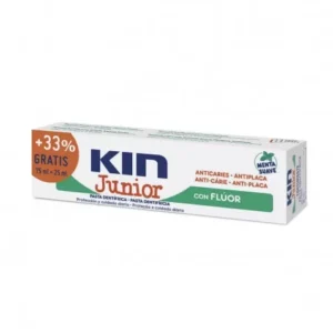 KIN JUNIOR MENTA SUAVE PASTA 75+25 ml
