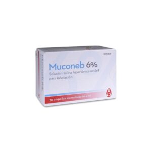 Muconeb 6% Solucion Salina 30 Ampollas x 4 ml