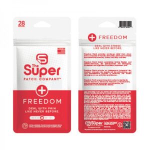 Freedom Super Patch - Paquete de 30 parches. Dolor Inflamación