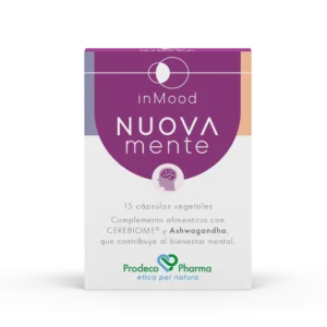 Nuovamente- Psicobiotico + Ashwaganda KSM66 15 como