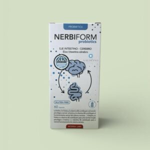 NERBIFORM PROBIOTICS EJE INTESTINO CEREBRO INTERSA 60 cápsulas