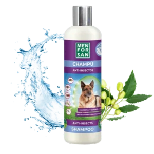 Champú Anti-insectos con margosa, geraniol y lavandino 300ml MENFORSAN