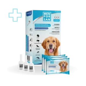 3 Pipetas antiparasitarias para perros de más de 25kg MENFORSAN®