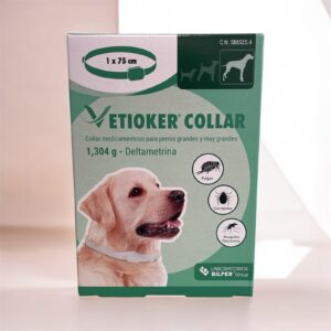 Collar antiparasitario VETIOKER - Pulgas, garrapatas y lesishmania
