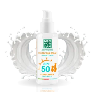 Protector Solar 50+ para perros y gatos 60ml